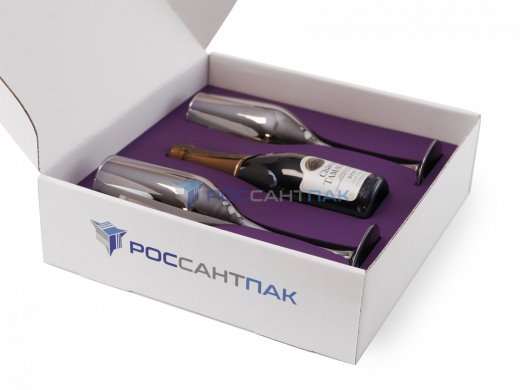 Коробка с ложементом для подарочного набора  